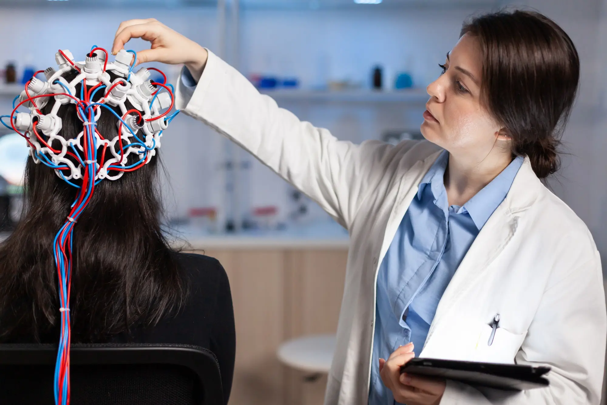 Nervous system care and brain scan device, Modern Movement Medicine treatment.