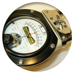 Nervoscope precision instrument displaying spinal temperature readings for subluxation detection.